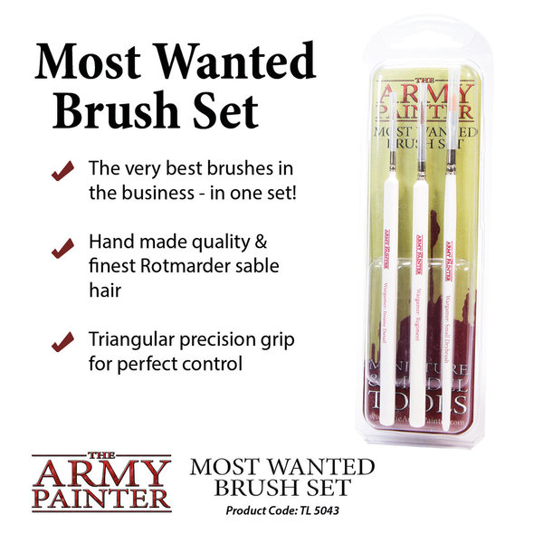 Most Wanted Brush (Pinsel) Set